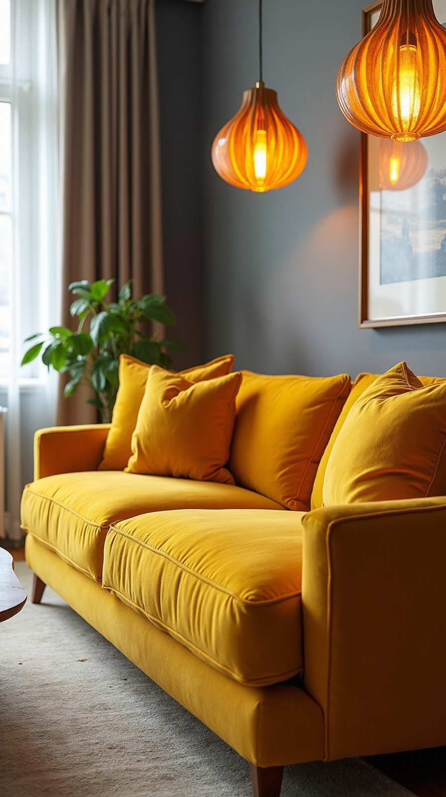 monochromatic golden yellow sophisticated warmth