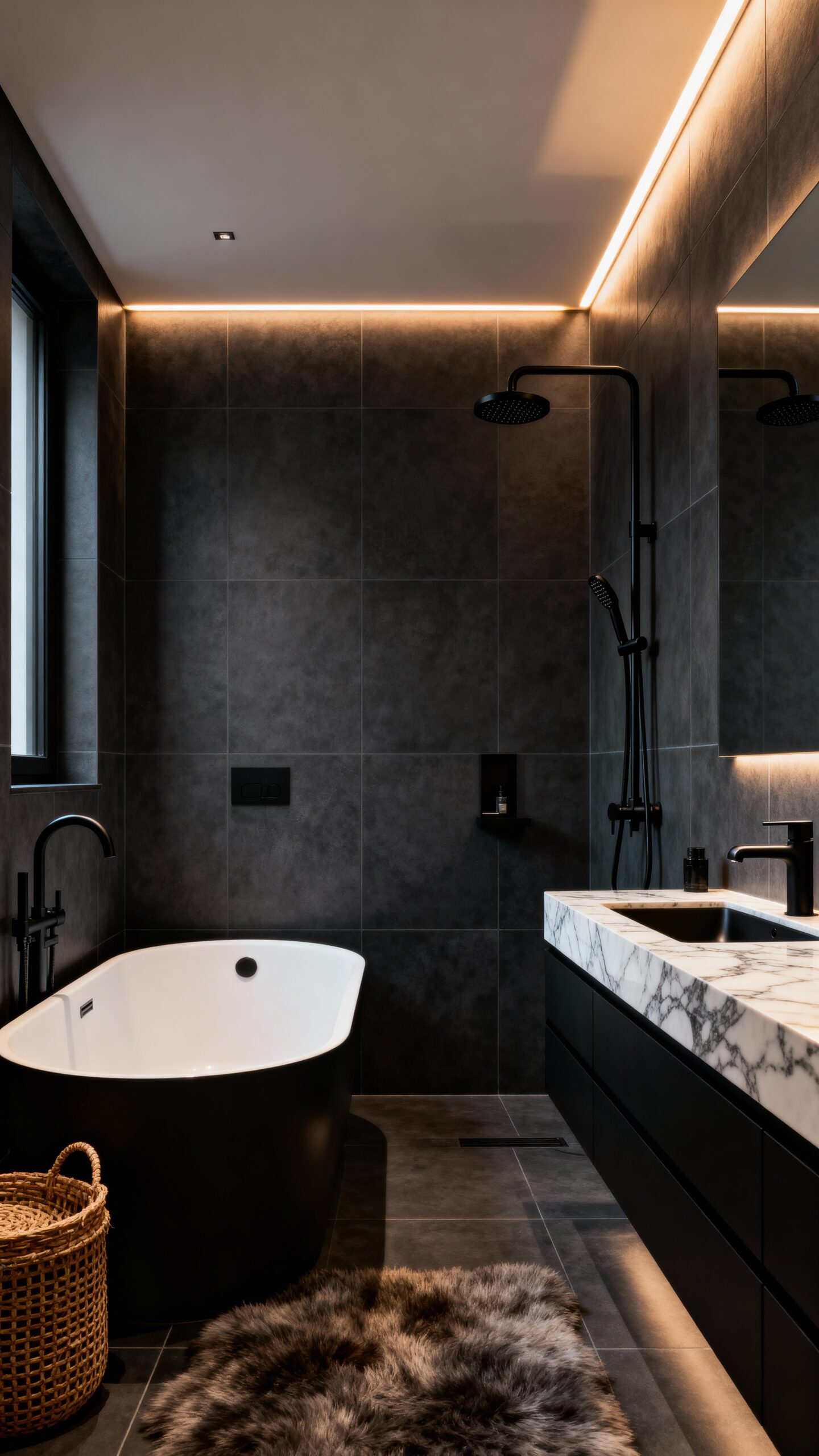 moody dramatic sophisticated inviting