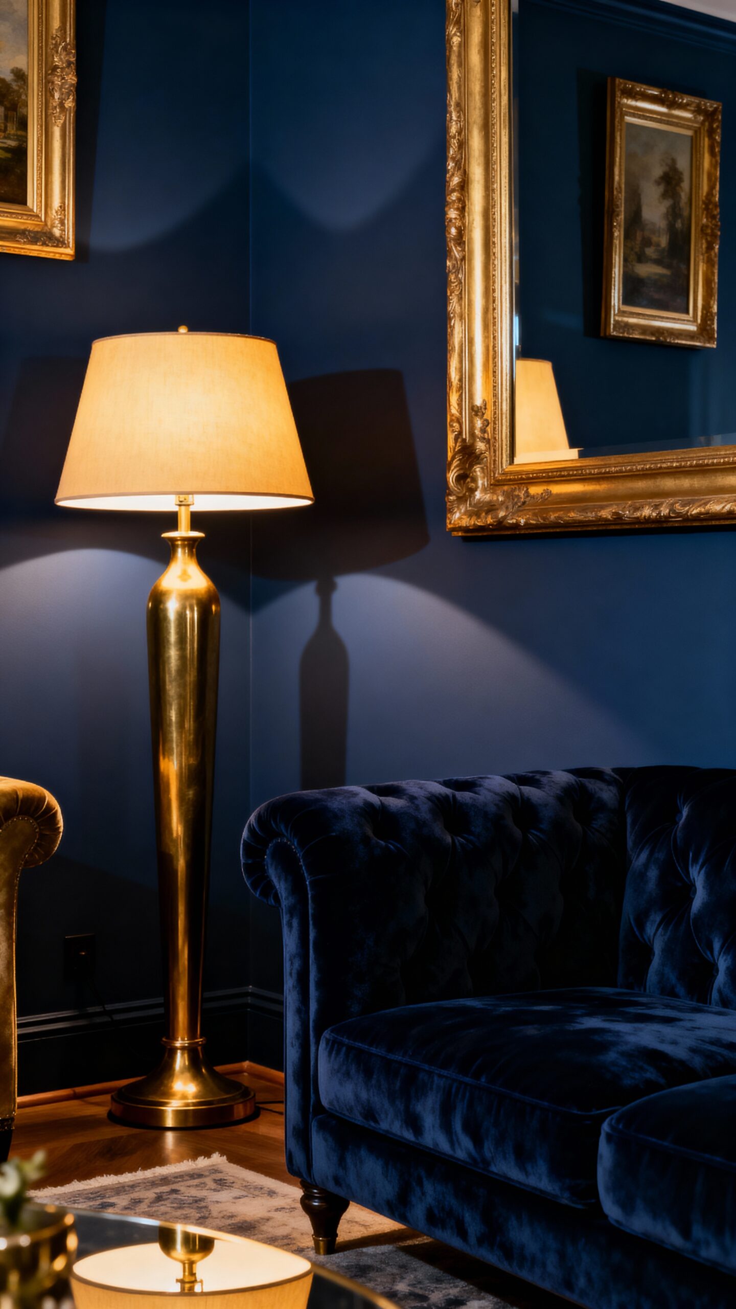 moody metallic dramatic cozy atmosphere