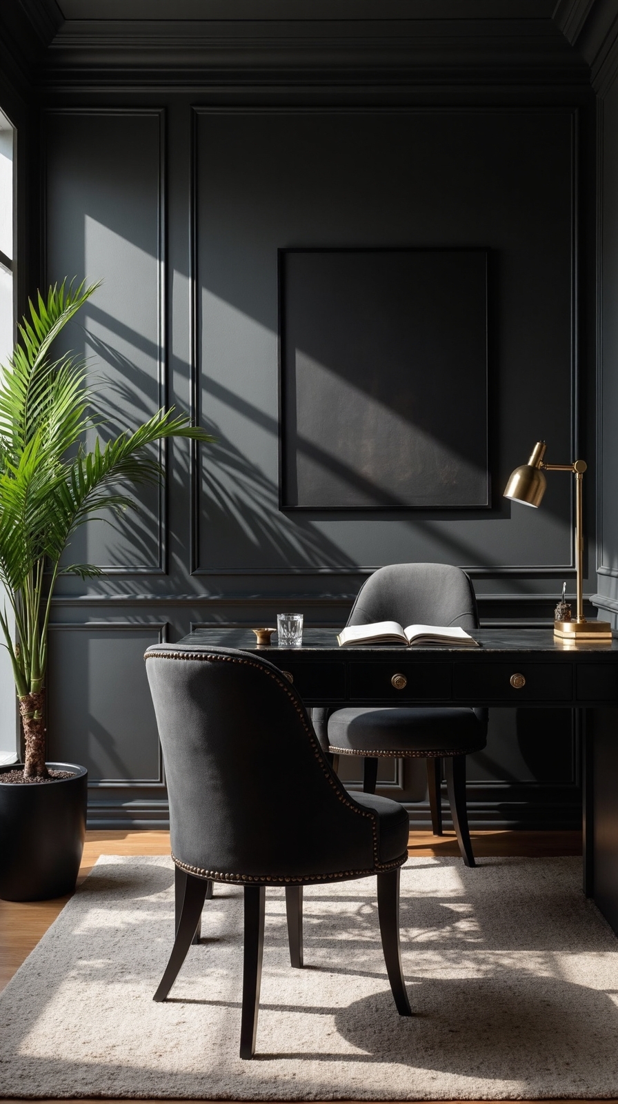 moody textured focused visual depth