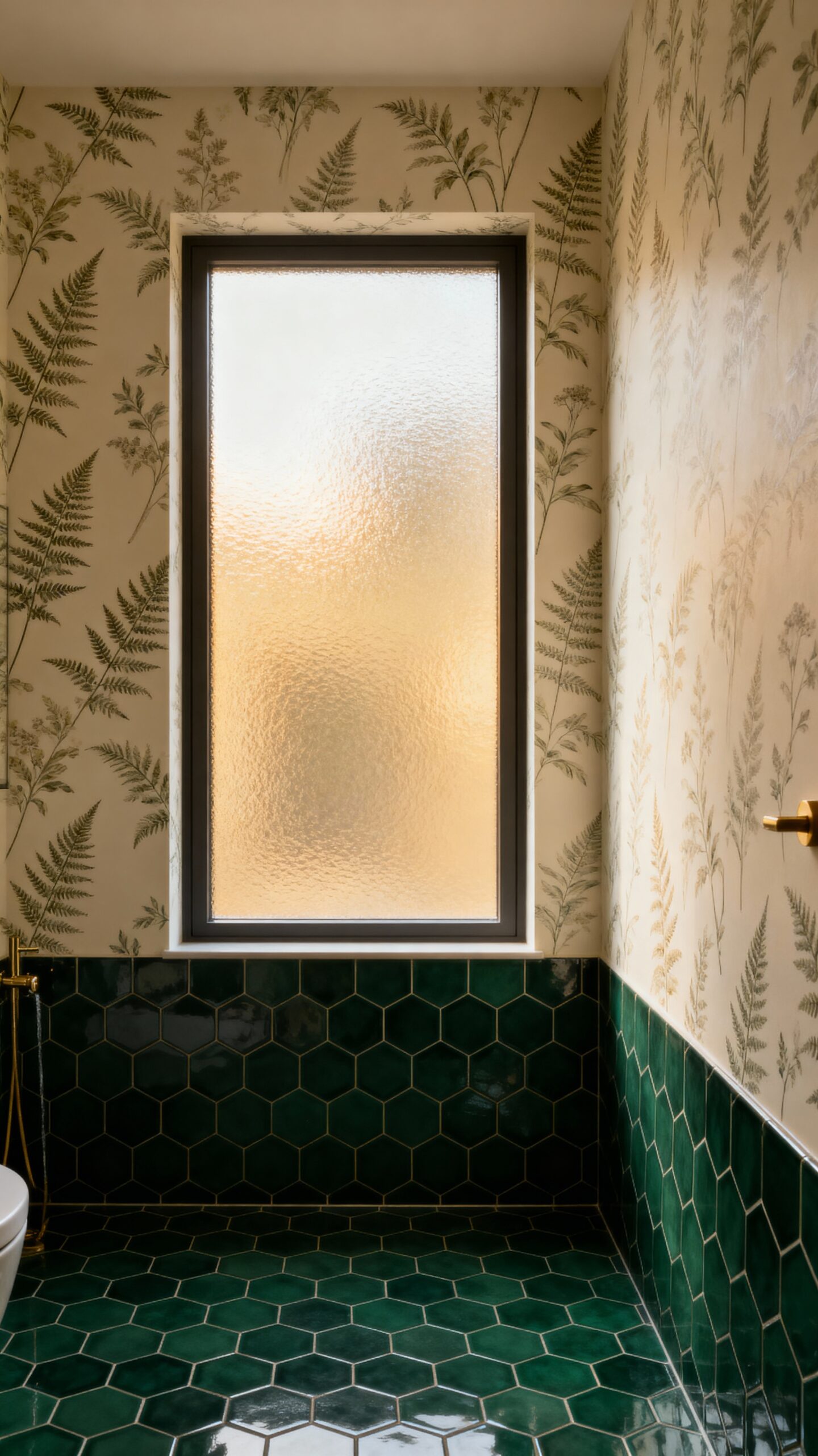 moody tiles light wallpaper harmonious contrast