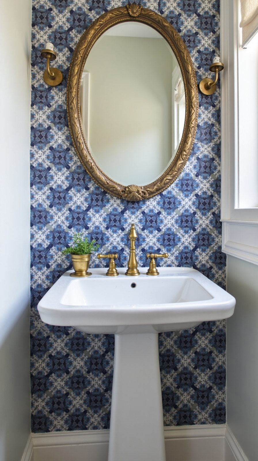 mosaic tile accent wall transformation