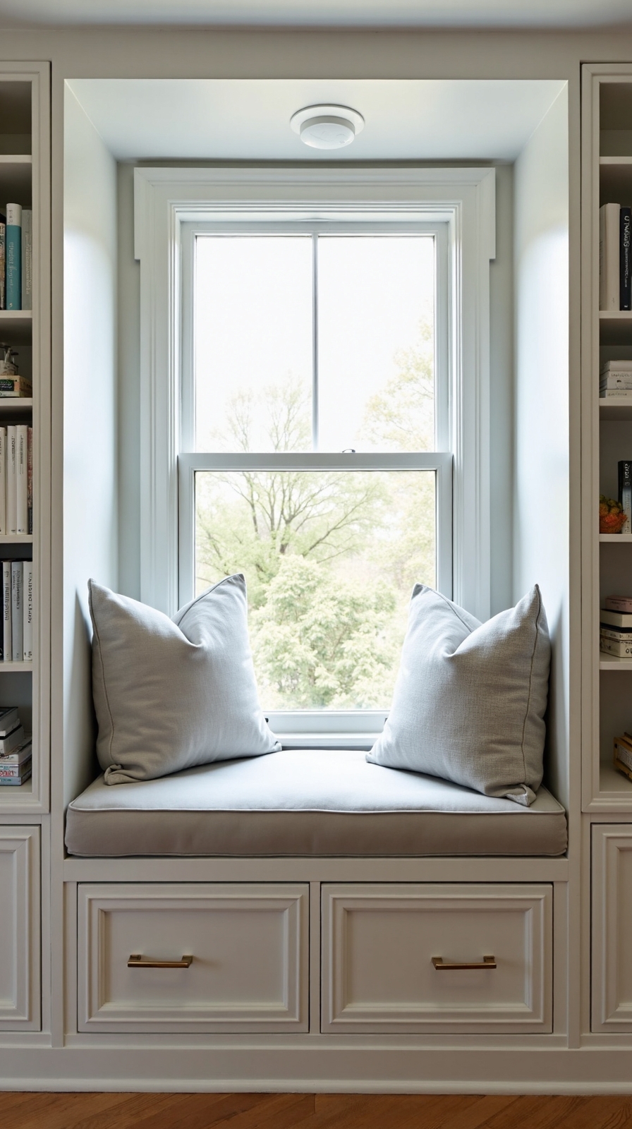 multi functional window seat storage