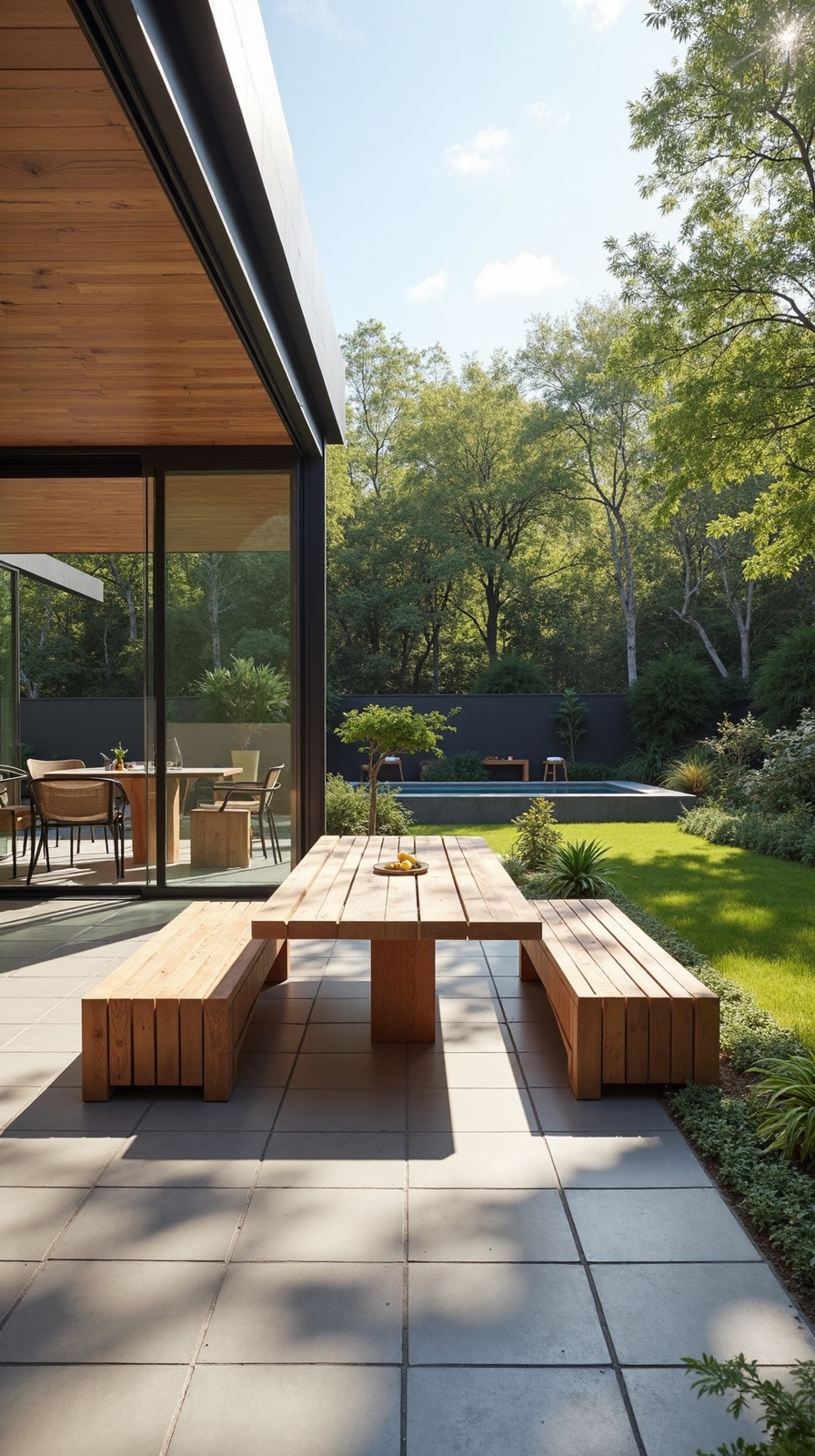 multifunctional backless bench divides and seats