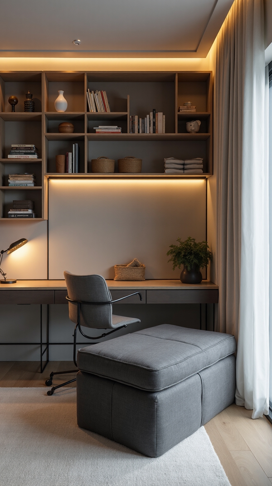 multifunctional compact home office storage