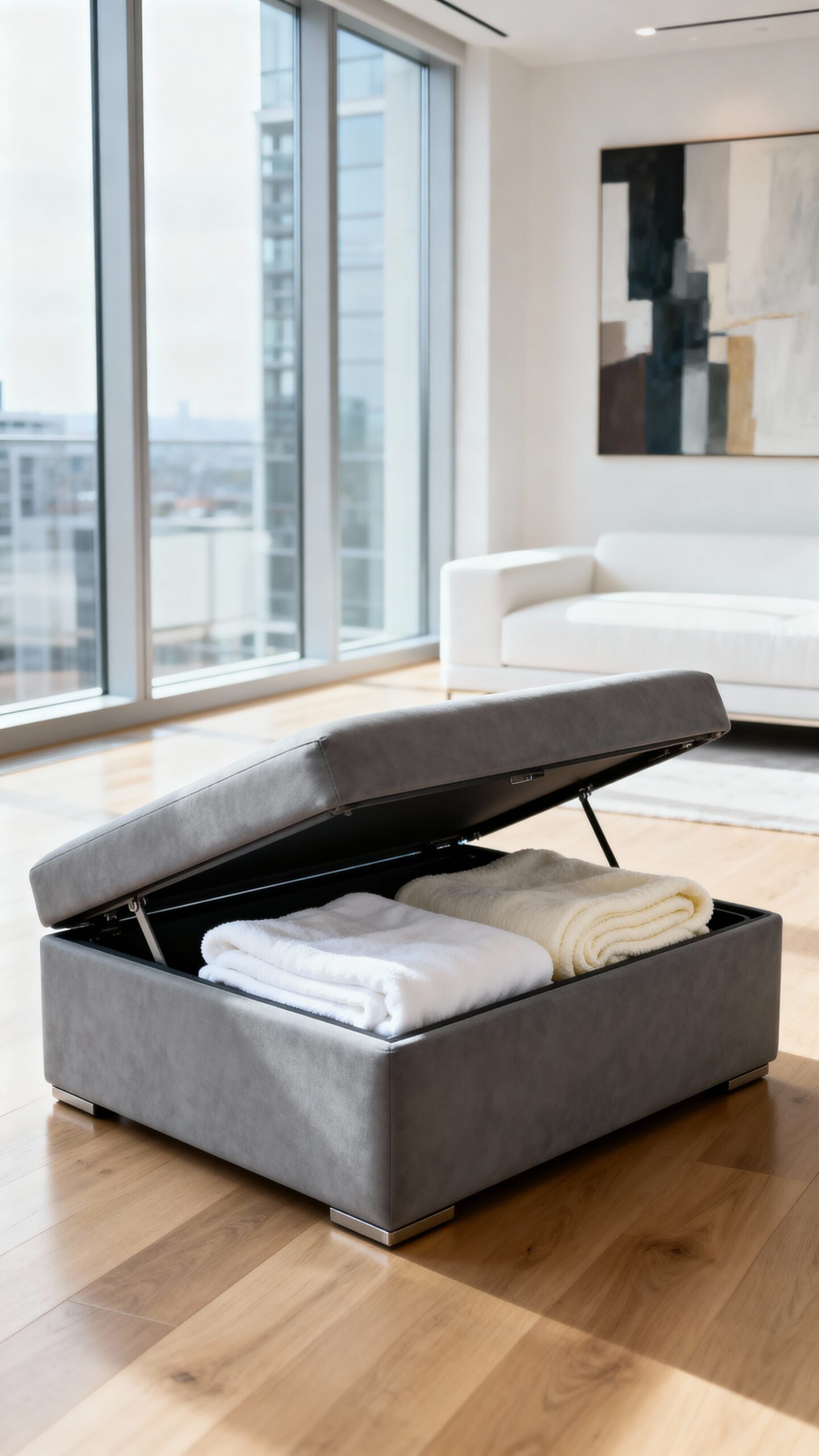 multifunctional compact seating storage solutions