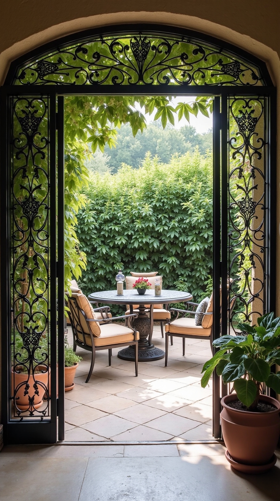 multifunctional outdoor privacy screens