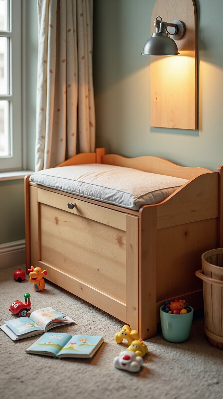 multipurpose storage reading nook