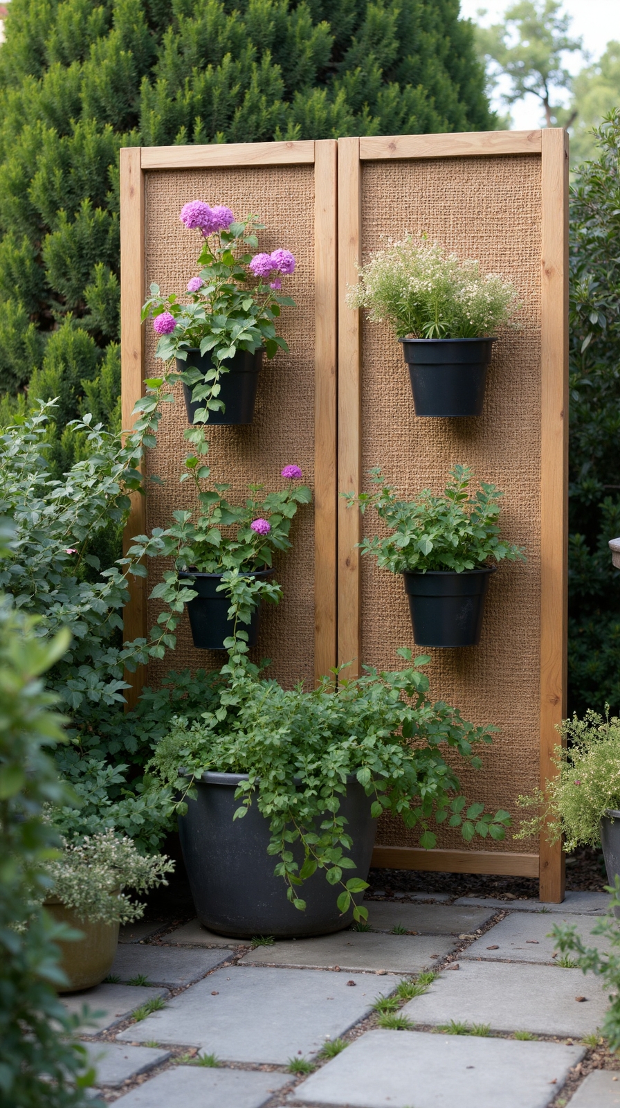 natural climbing plant support