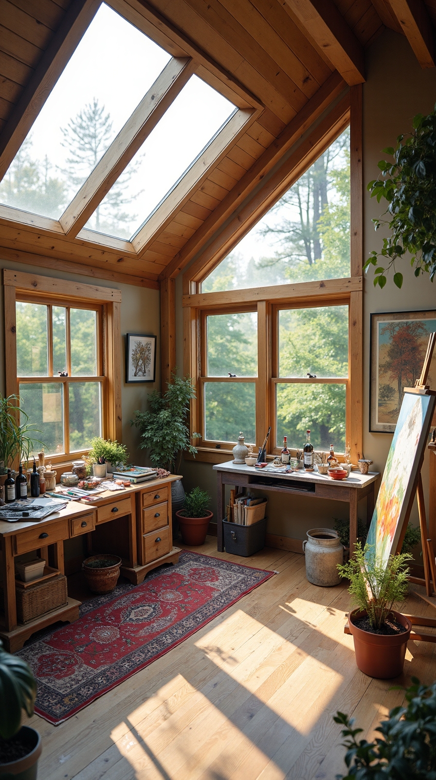 natural light art studio