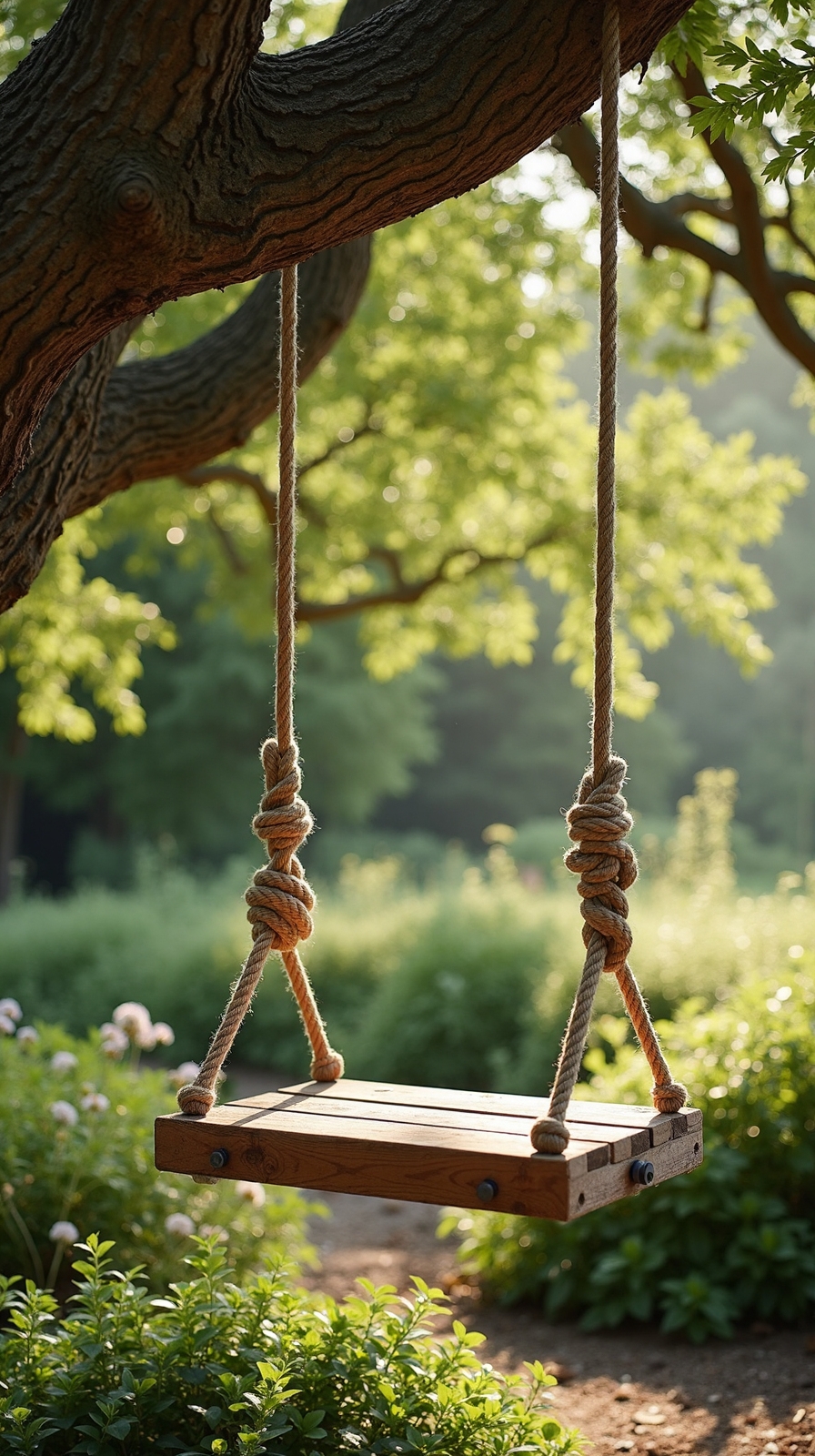 natural outdoor swing experience