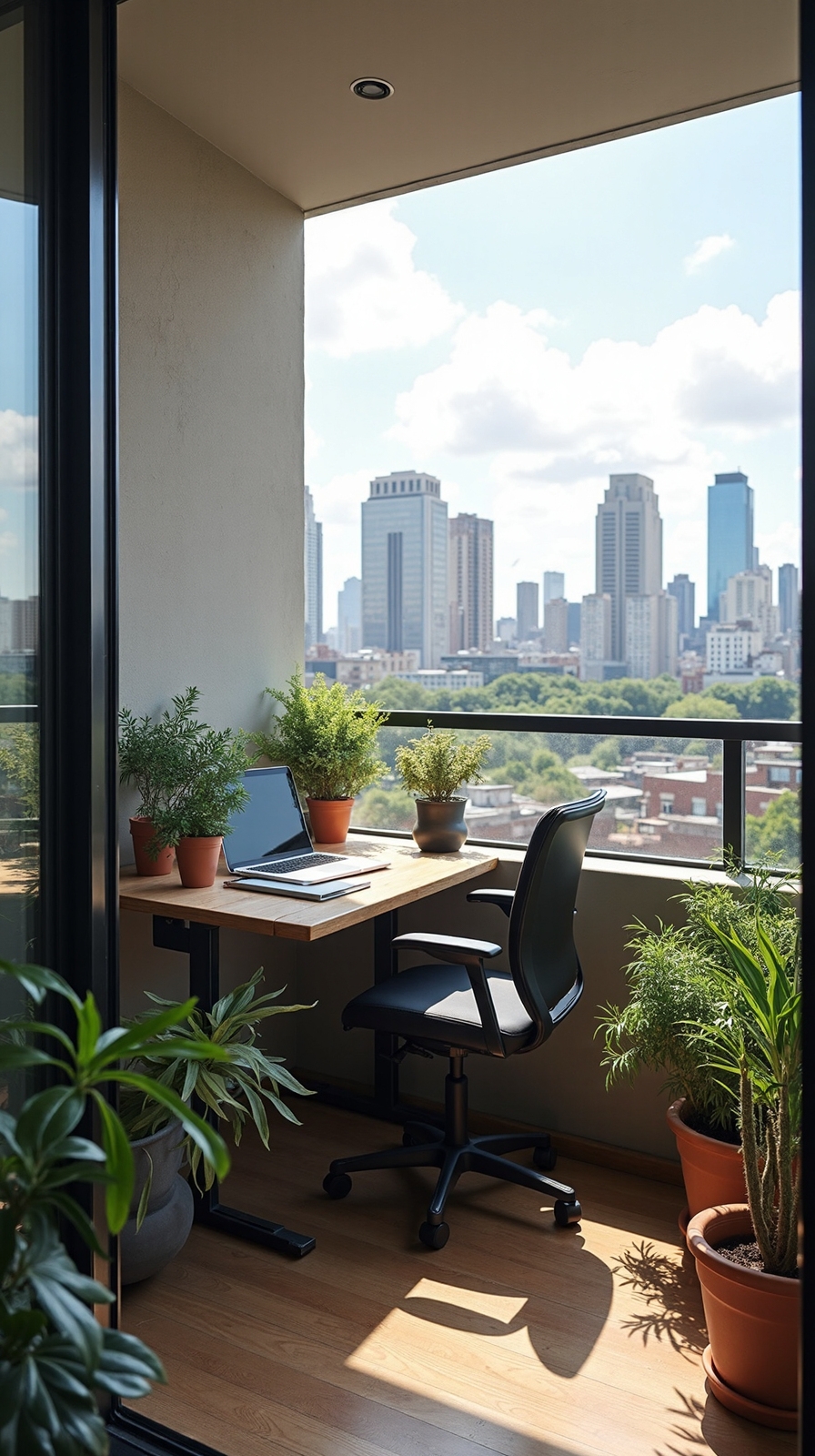 natural outdoor workspace productivity retreat