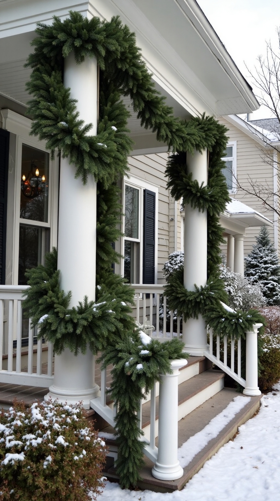 natural winter decor