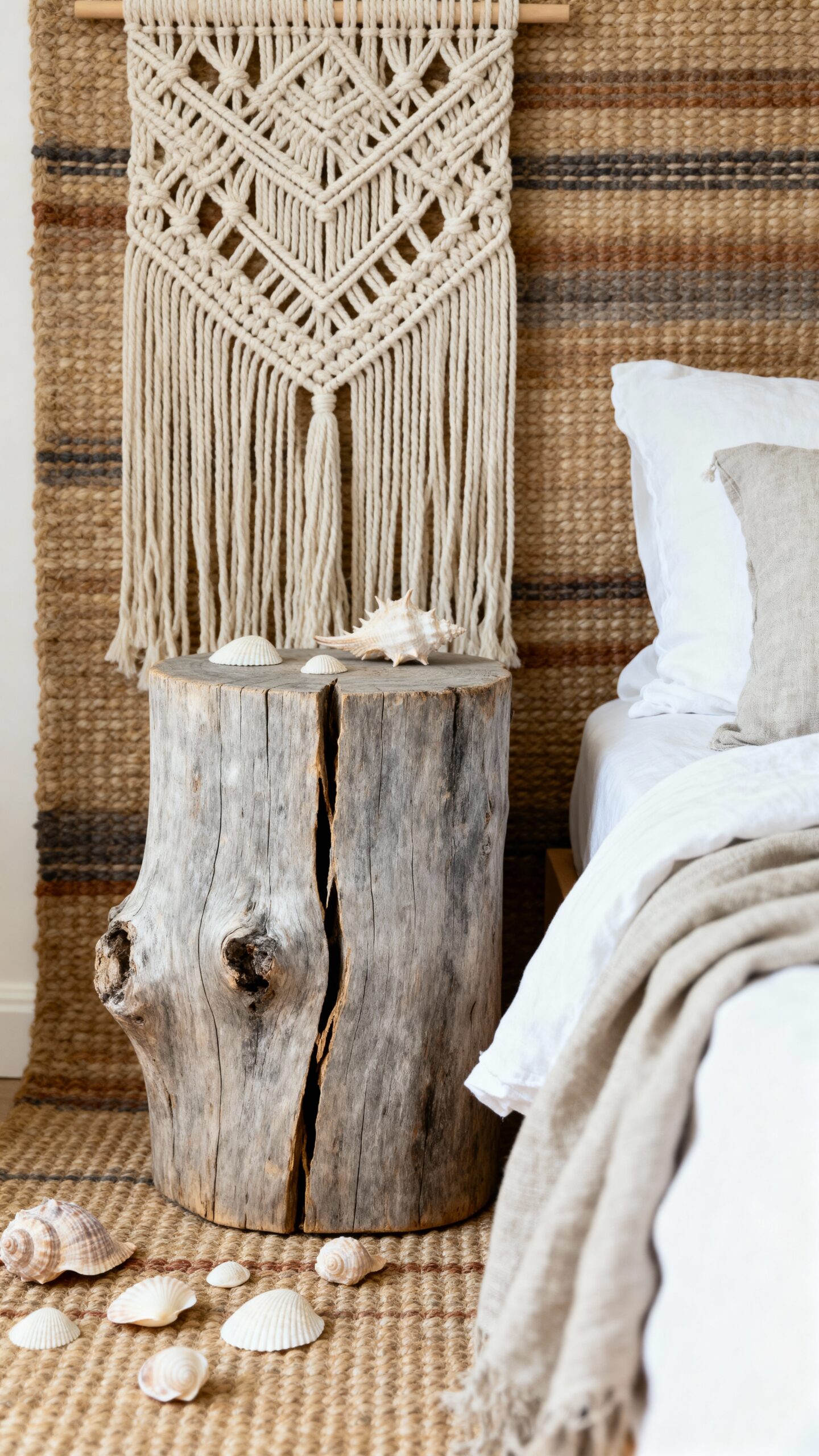 naturally distressed coastal boho retreat
