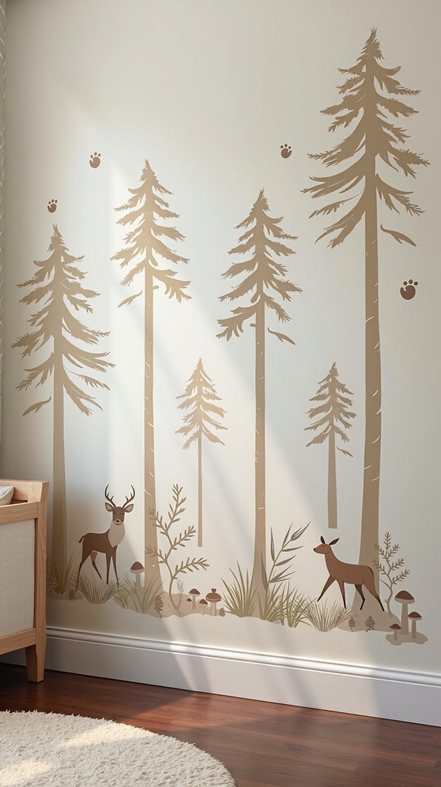 nature inspired bedroom transformation