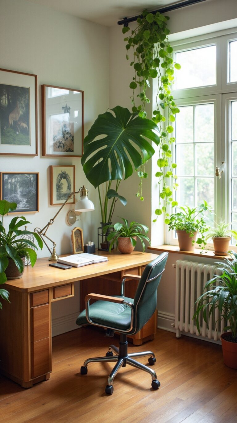 nature inspired home office