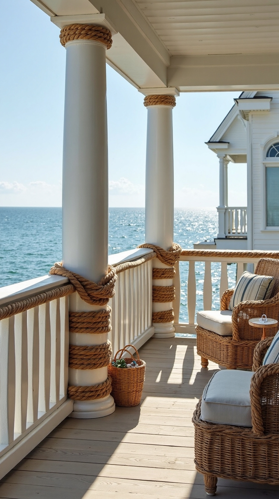 nautical charm through maritime accents