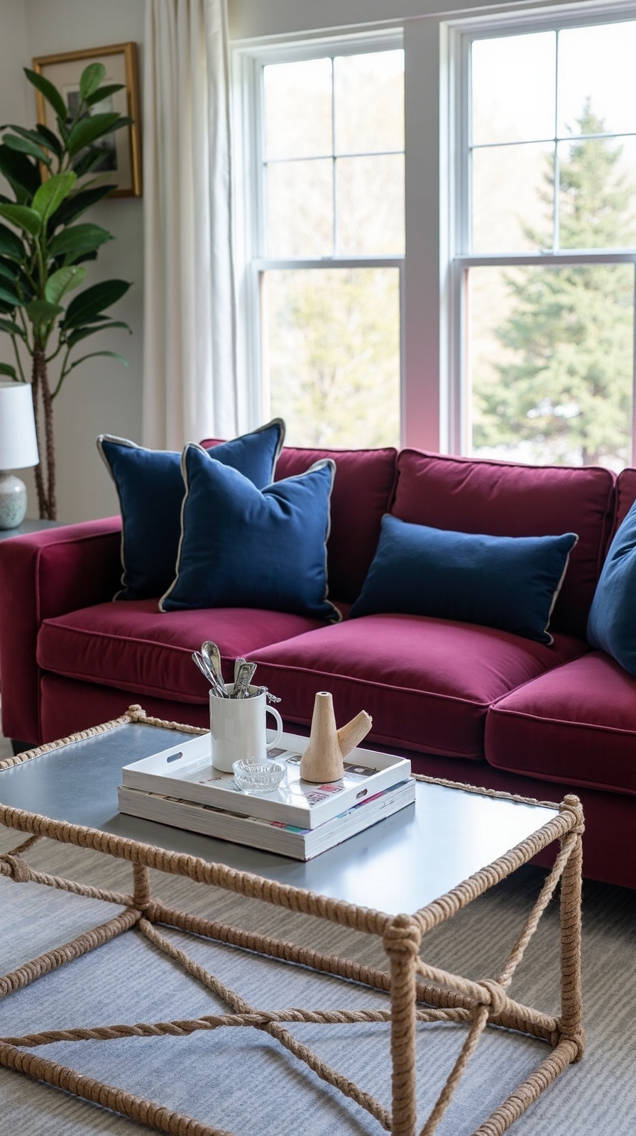 nautical coastal charm through accents