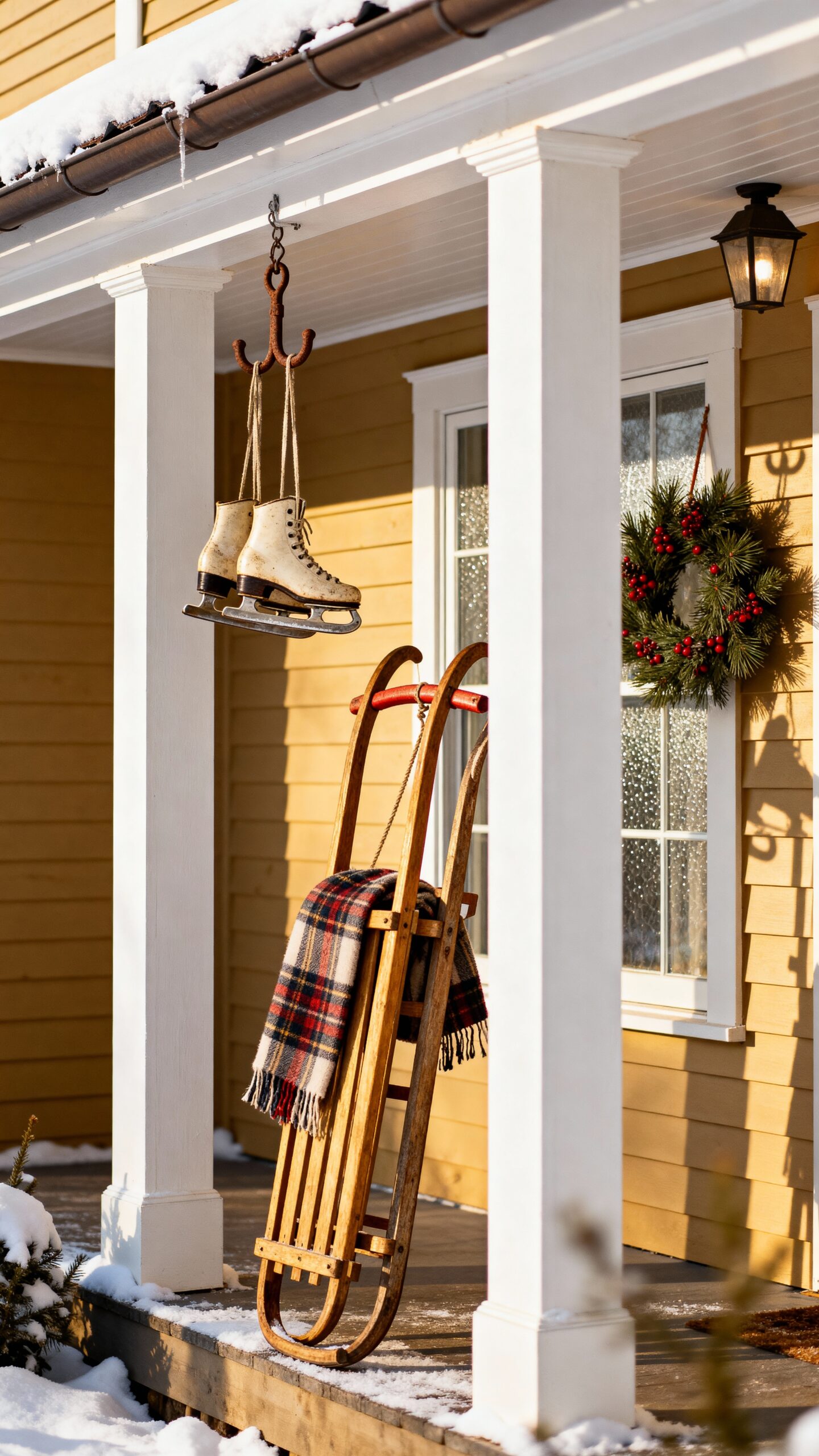 nostalgic winter wonderland decor