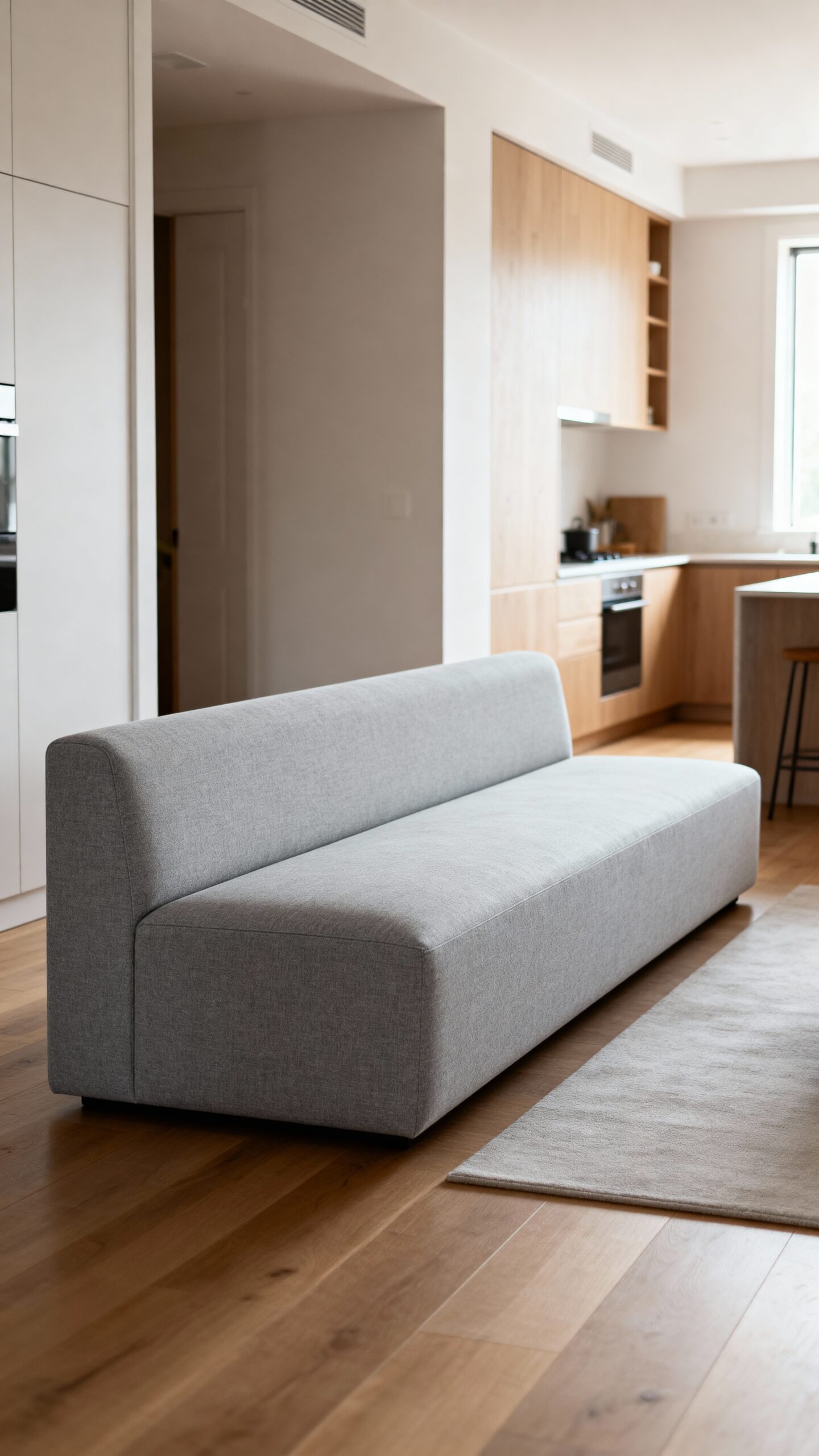 open unobstructed flexible functional