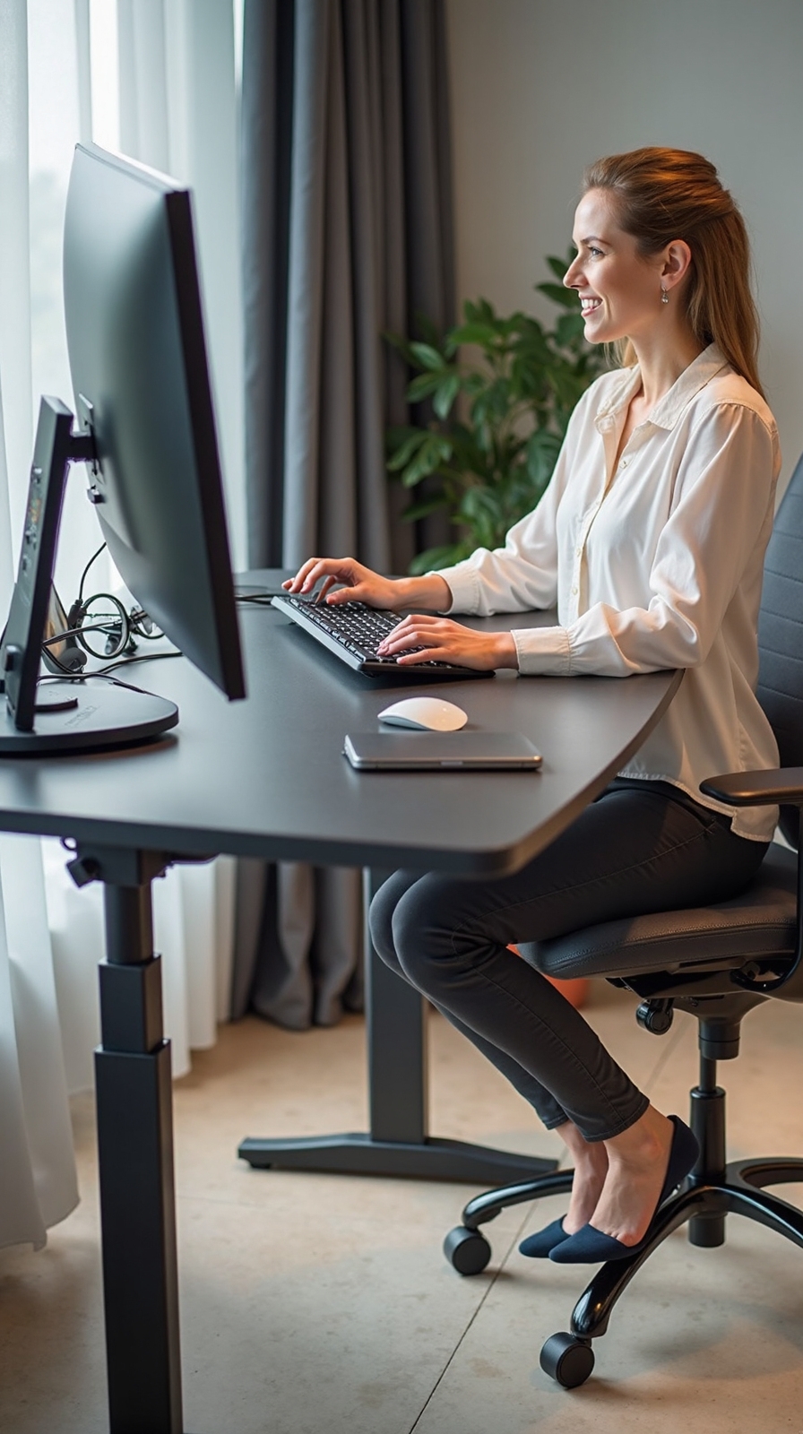 optimal desk height for ergonomics