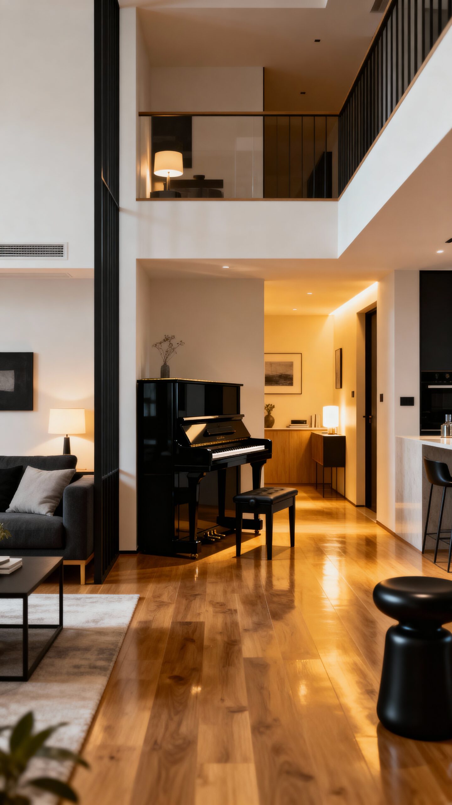 optimize traffic flow with angled piano