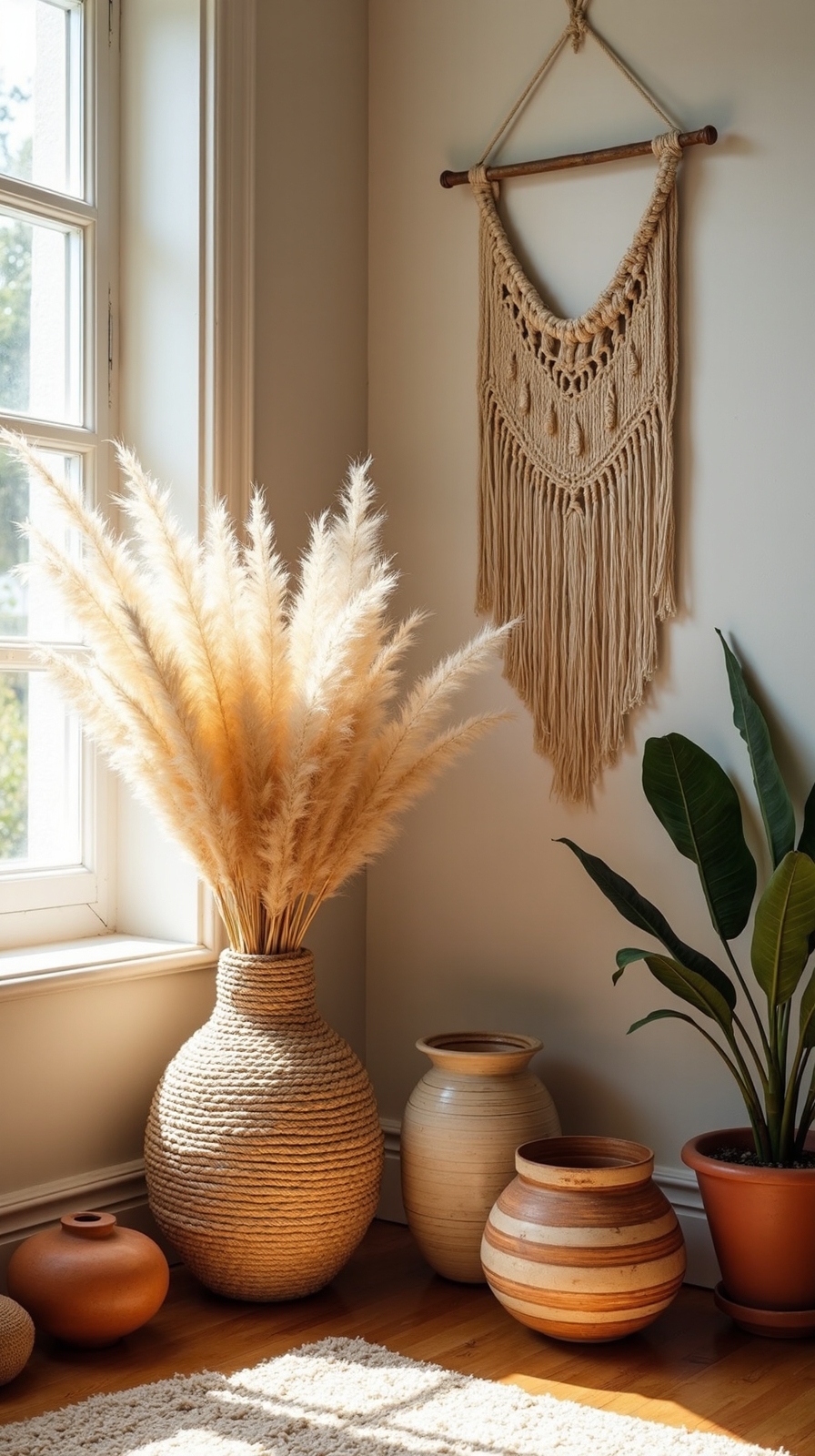 organic natural textures workspace decor