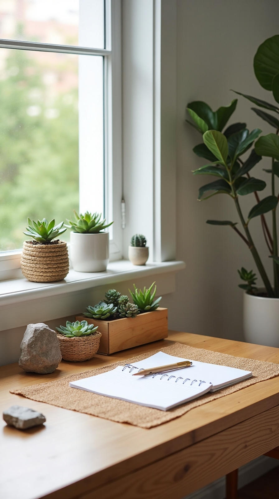 organic soothing rejuvenating home office