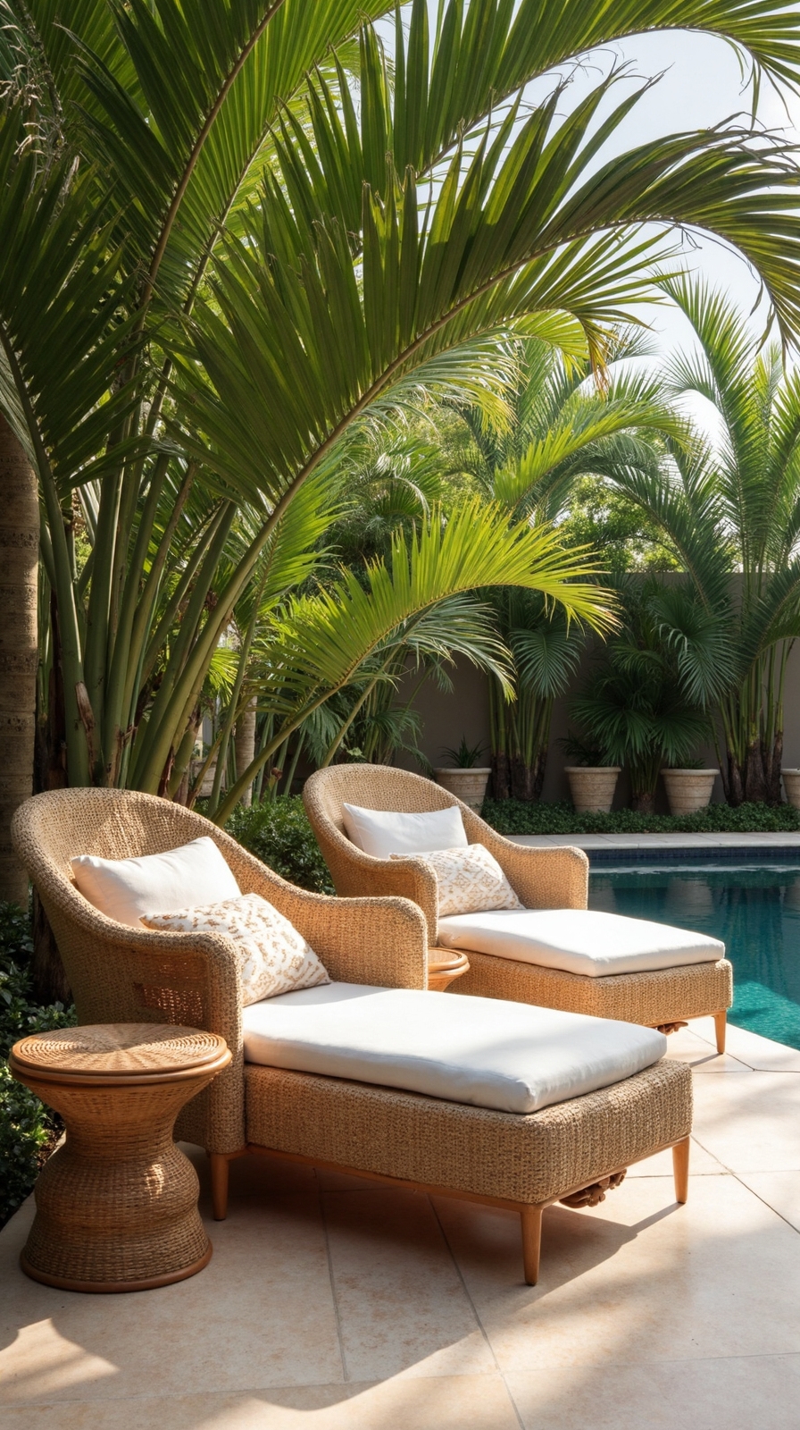 organic tropical textured authentic