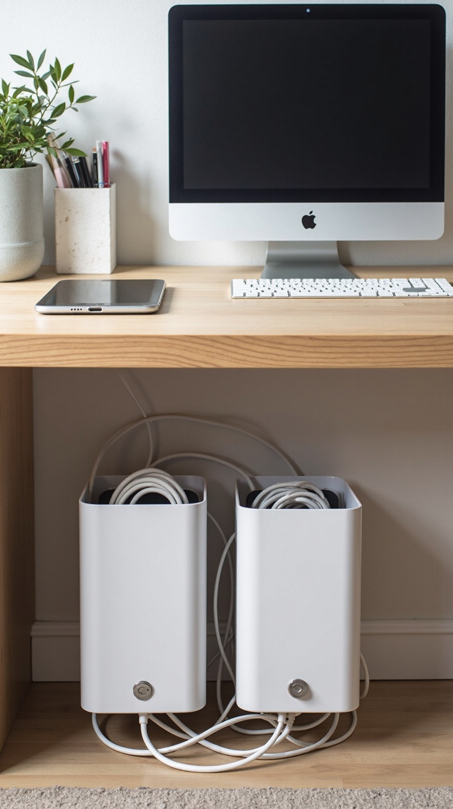 organize and conceal cable clutter
