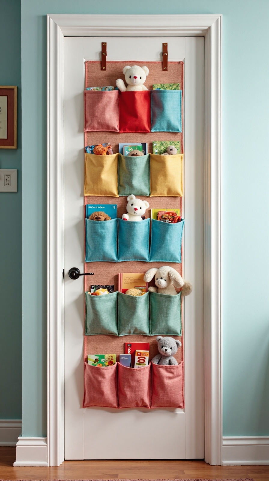 organize back of door space
