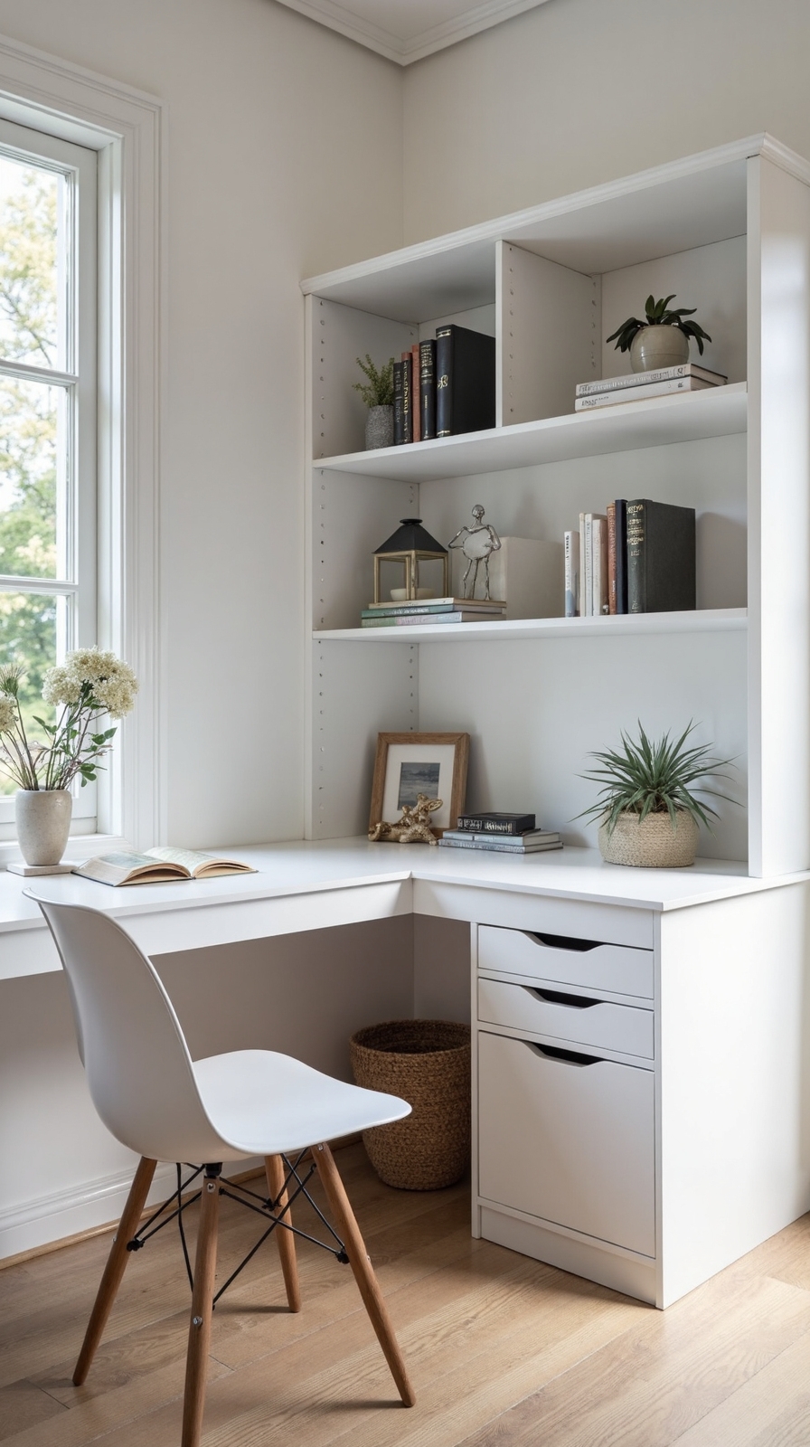 organized efficient customizable workspace