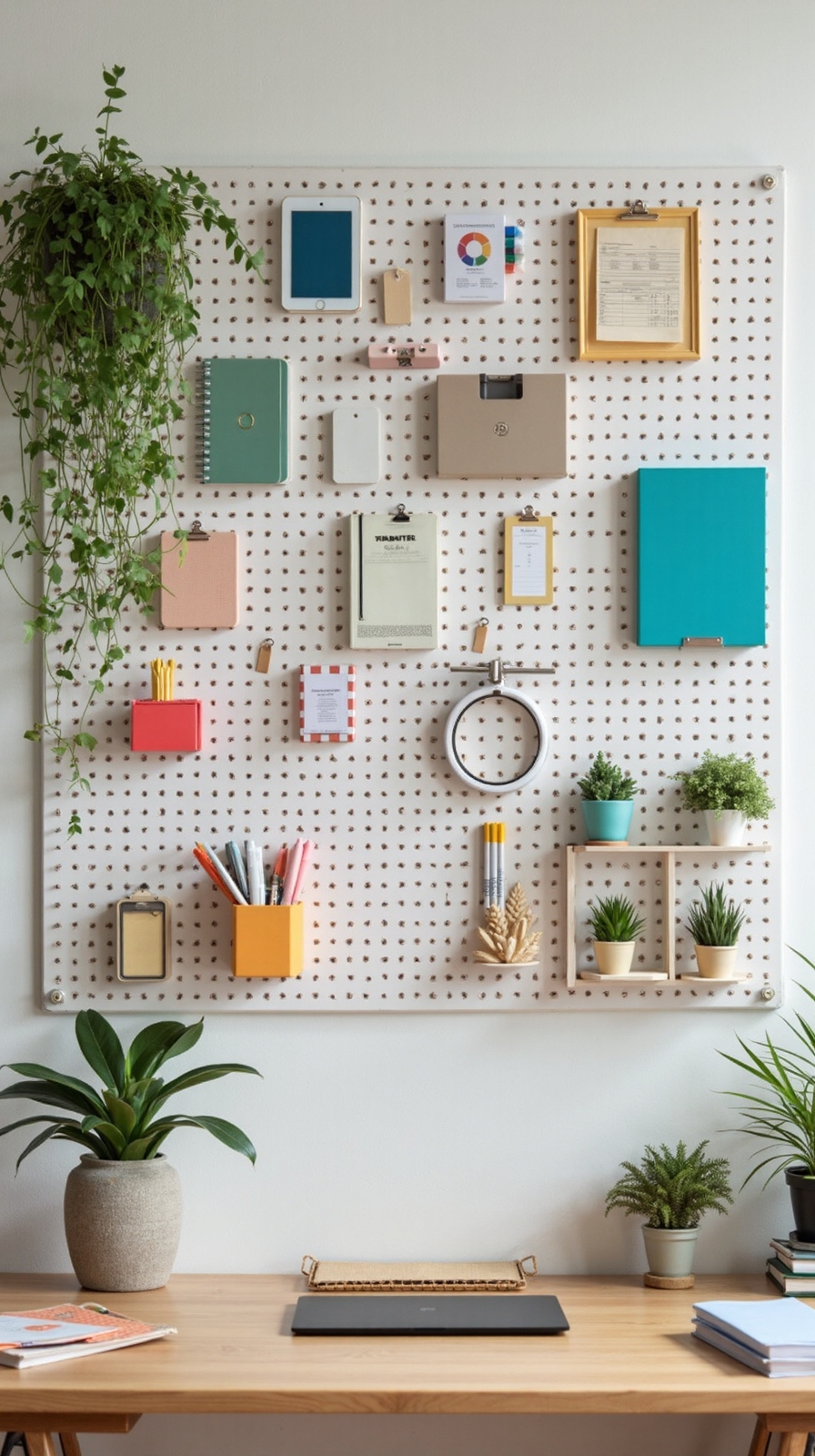organized functional visually appealing workspace