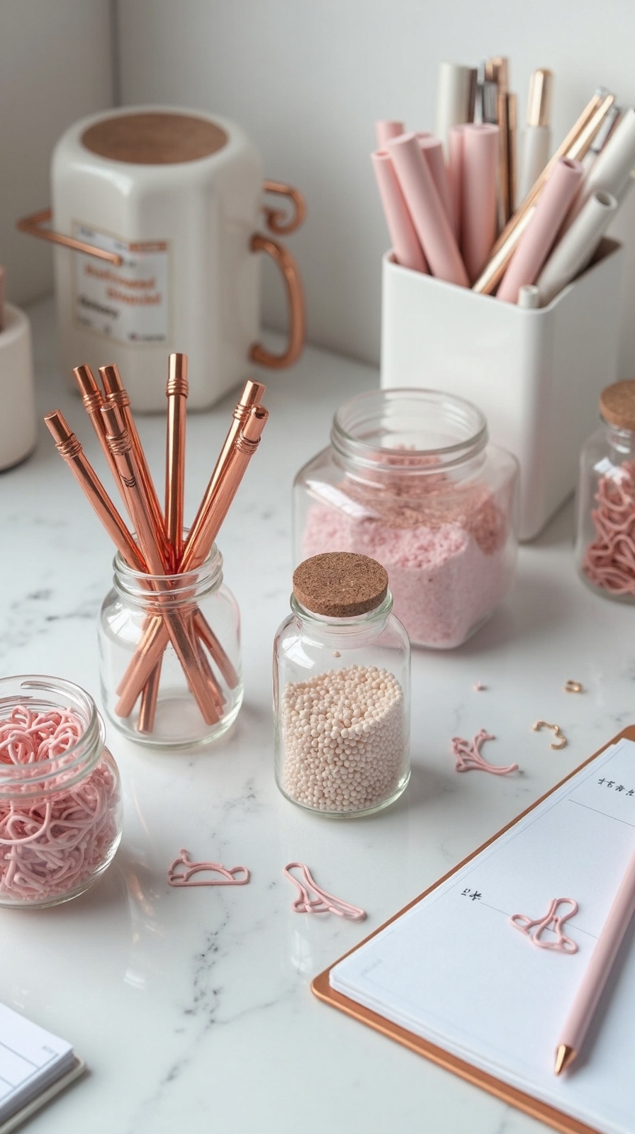 organized stylish transparent functional