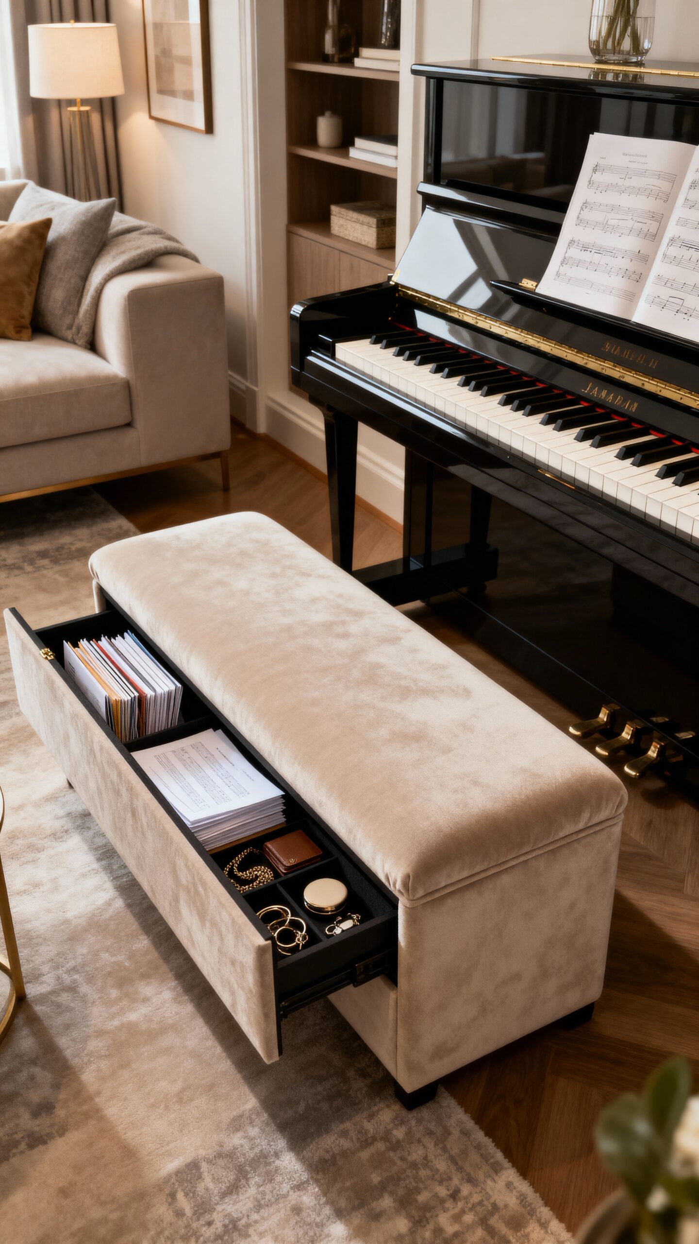 organized stylish versatile discreet