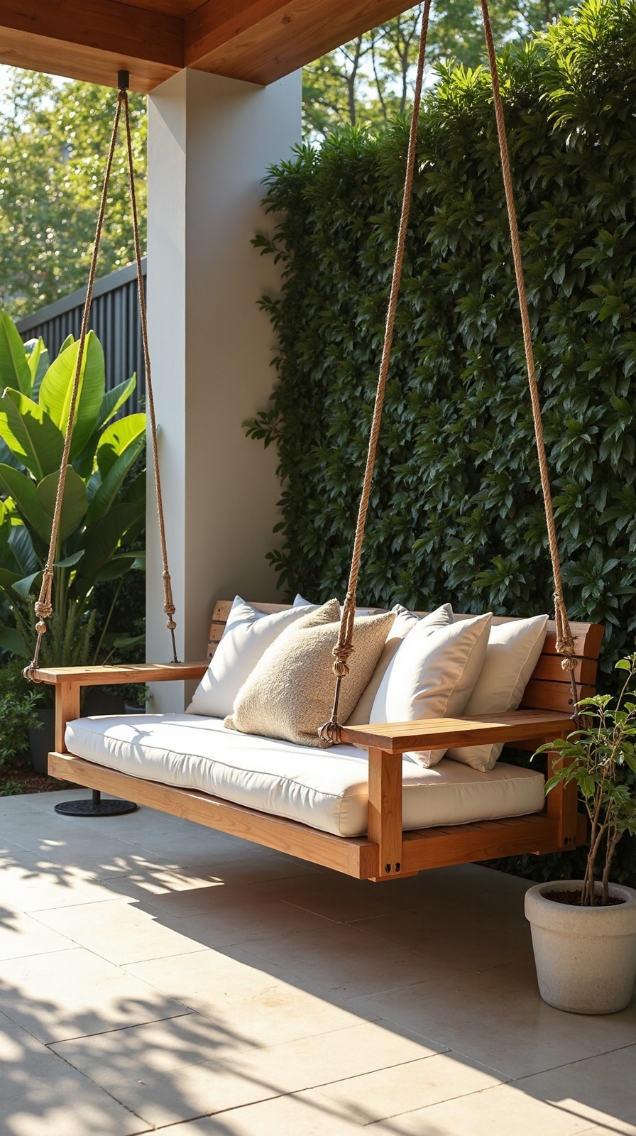 outdoor relaxation with elegance