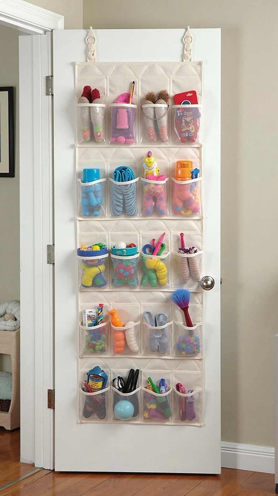 over door versatility for small items