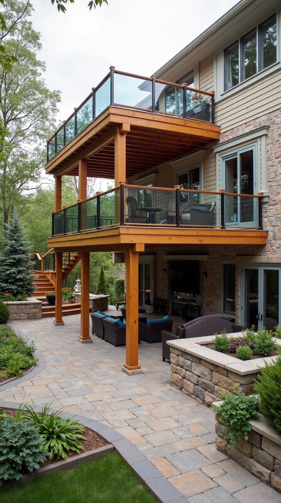 panoramic outdoor entertainment spaces