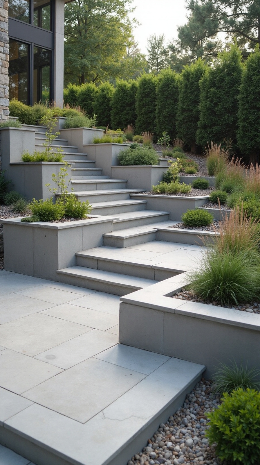 patio wall structure design ideas