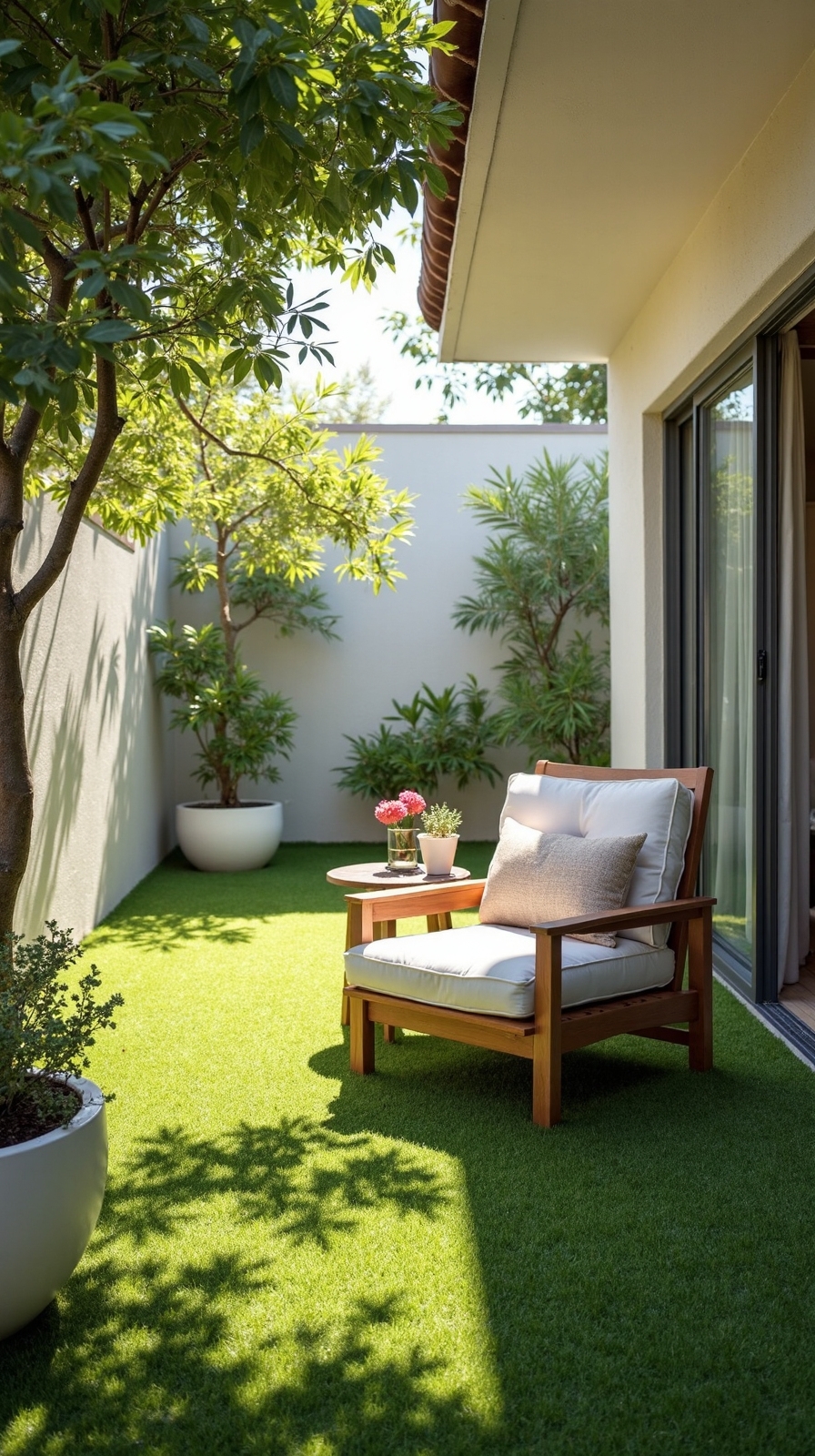 peaceful low maintenance outdoor reading sanctuary