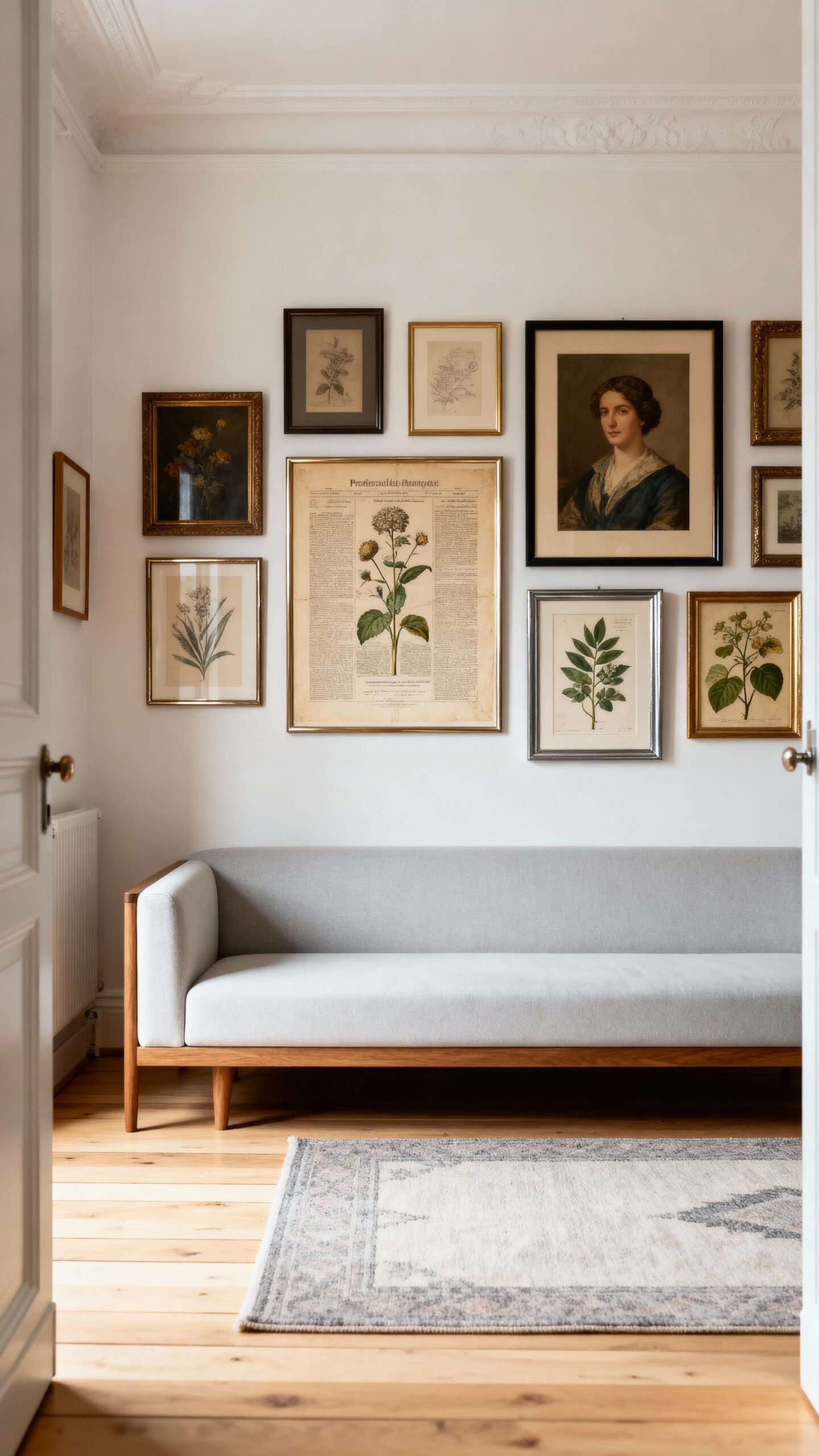 personalize vertical spaces without overcrowding