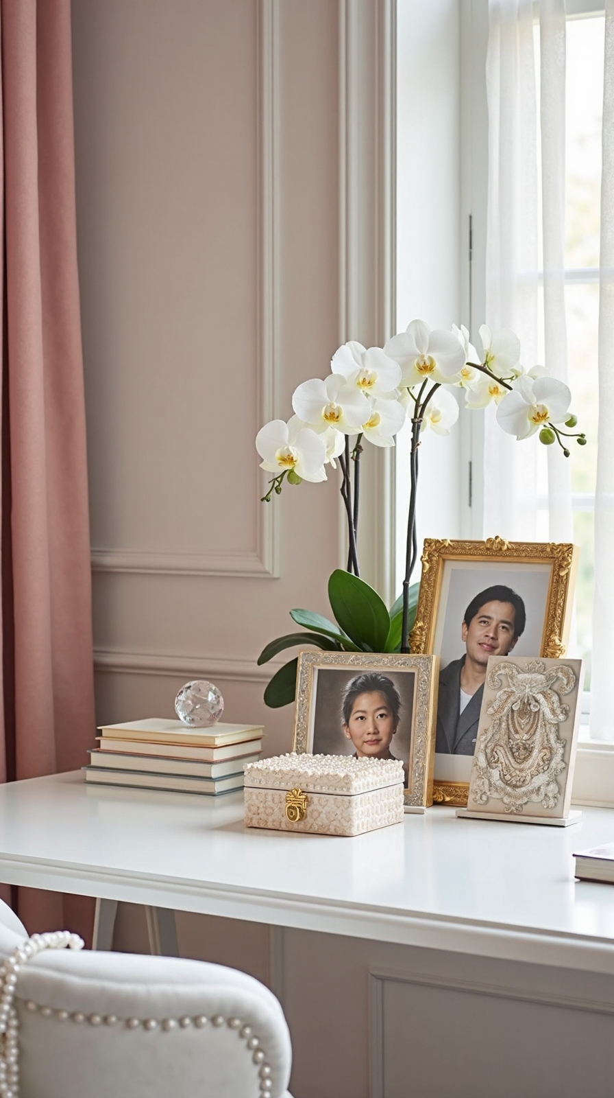 personalize workspace with meaningful decor