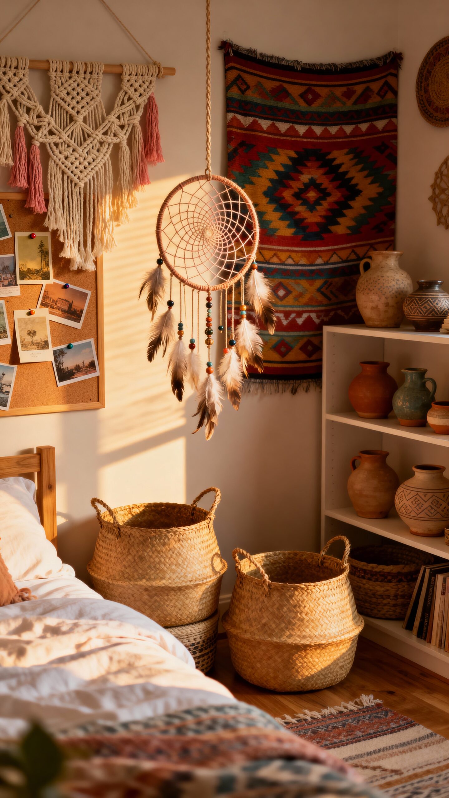 personalized boho decor with handcrafted treasures