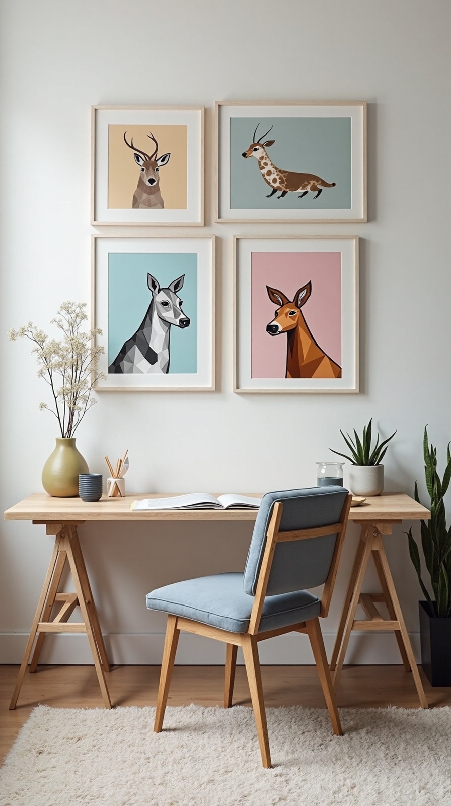 personalized creative professional workspace representation