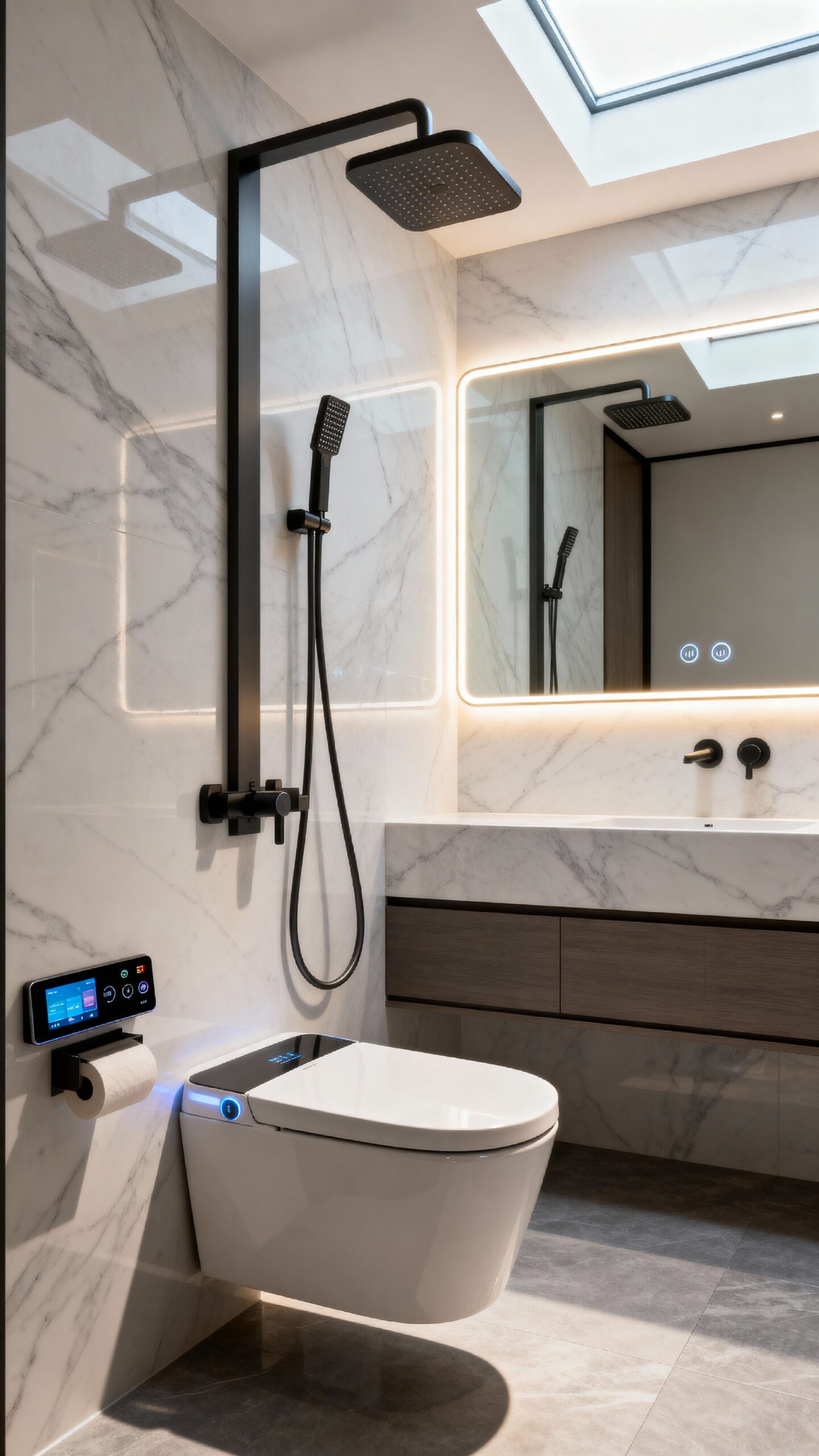personalized efficient convenient integrated smart bathroom