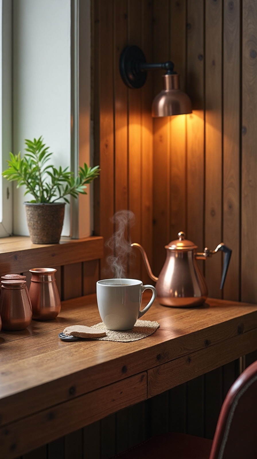 personalized mini coffee station decor