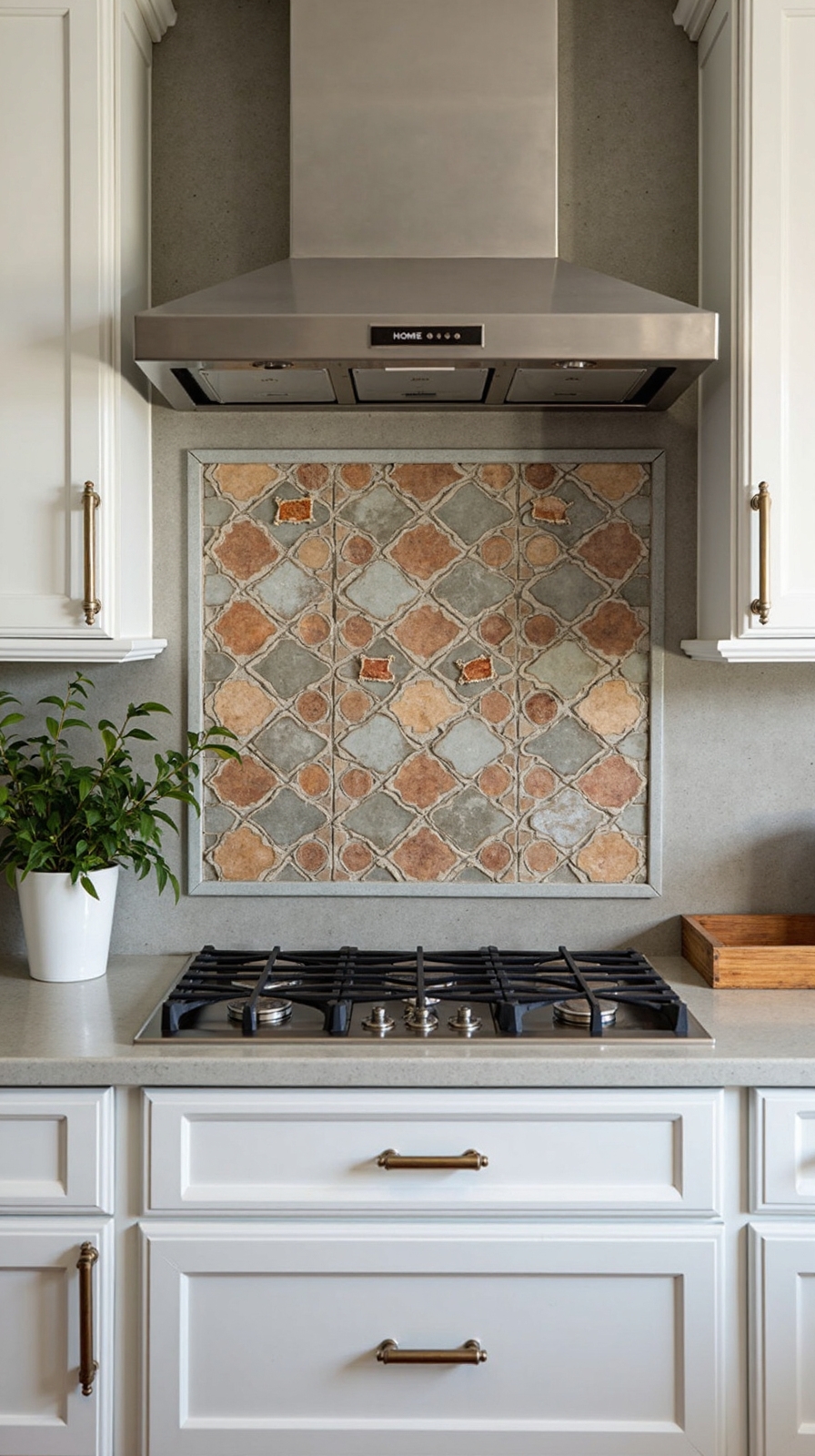 personalized mosaic material combinations