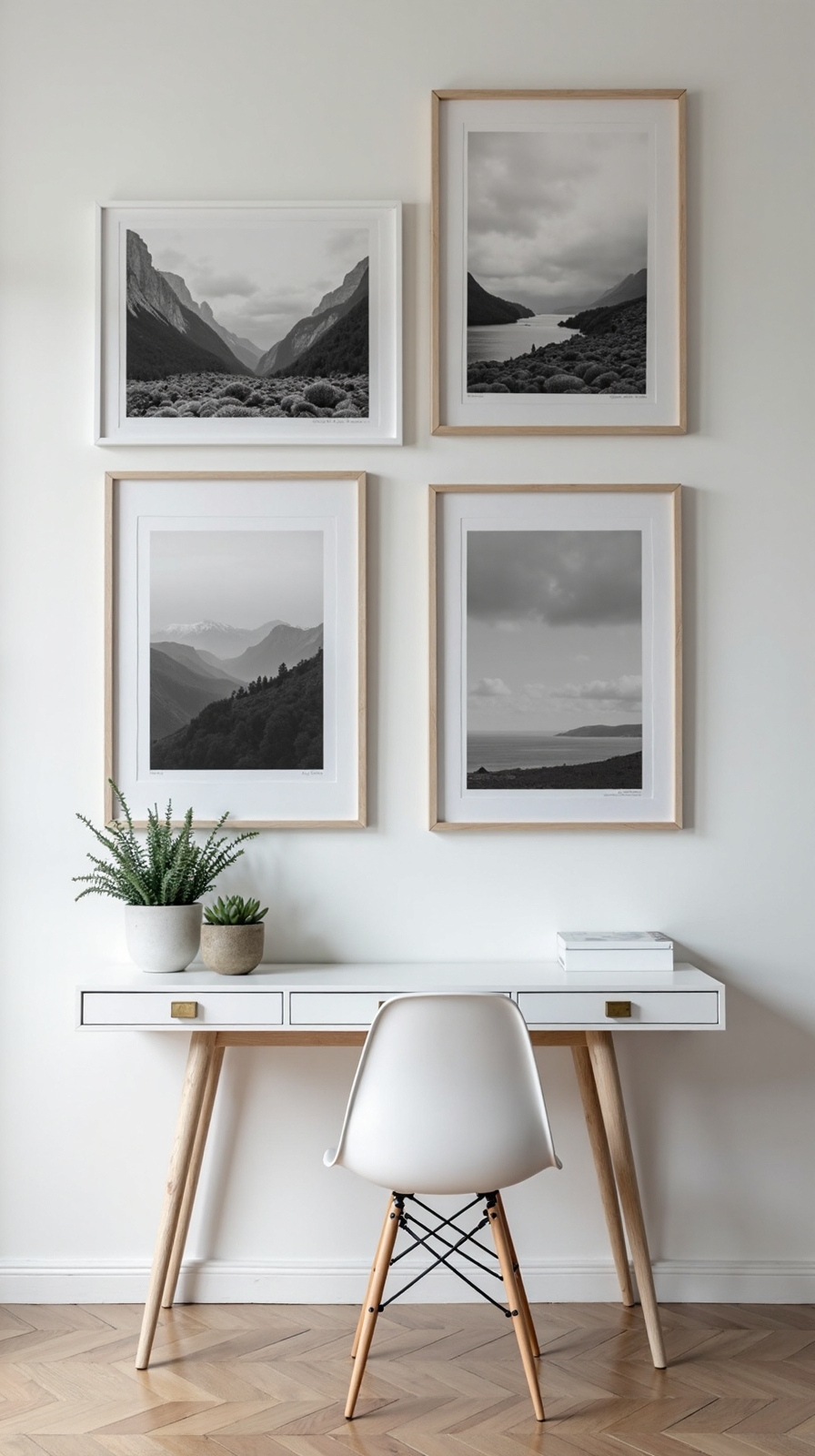 personalized photo gallery motivational workspace