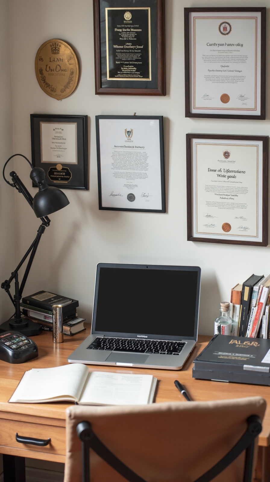 personalized professional workspace identity