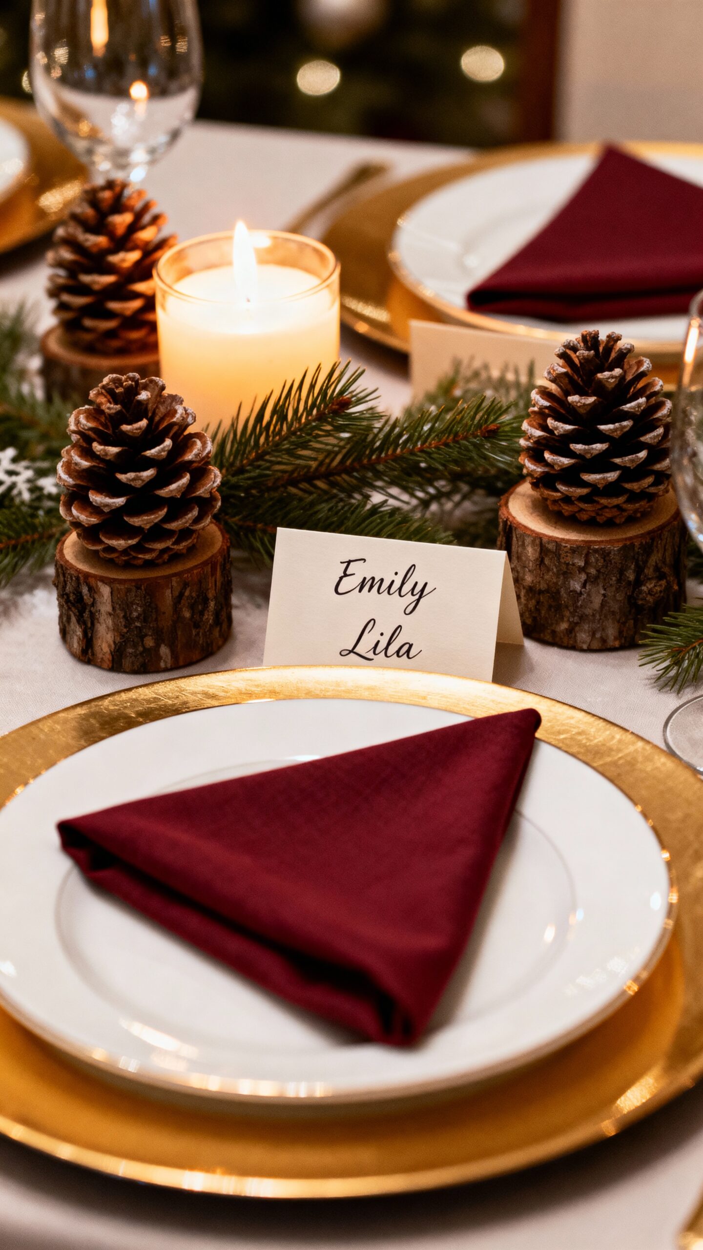 personalized winter table settings impress guests